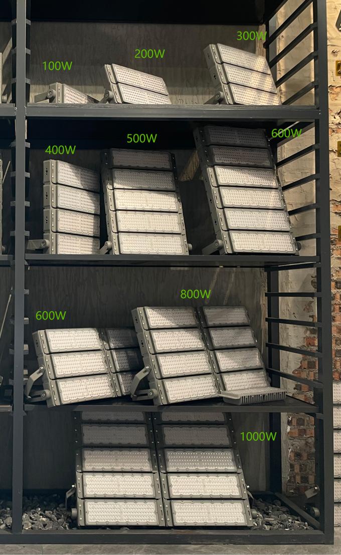 100w-1200w স্পোর্টস স্টেডিয়াম জন্য LED বন্যা আলো গলফ কোর্স টানেল বন্যা আলো 8