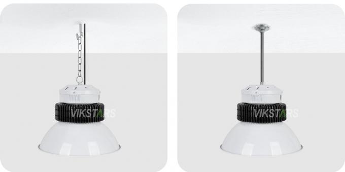 100W 150W 200W 250W অ্যালুমিনিয়াম ফিন LED উচ্চ বে লাইট প্রতিফলক সঙ্গে বাণিজ্যিক আলো জন্য 4