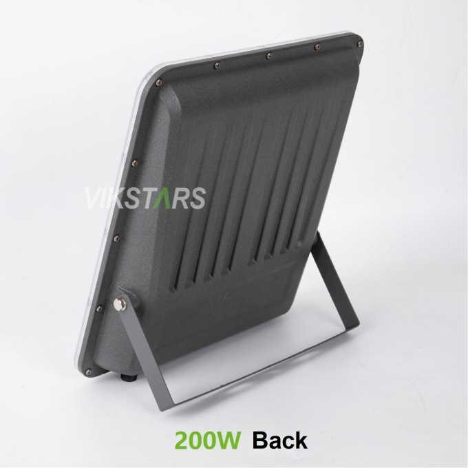 অ্যালুমিনিয়াম সৌর বন্যা লাইট 100W 200W 300W 400W ইয়ার্ড গ্রাম গুদাম জন্য IP66 জলরোধী 7