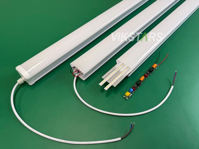 সস্তা দাম 36W LED লিনিয়ার লাইট পার্কিং গ্যারেজের জন্য ট্রি-প্রুফ টিউব ওয়াটারপ্রুফ 1200mm 11
