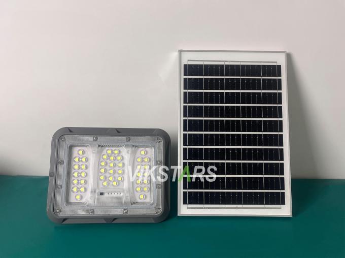 গরম বিক্রয় 100W 200W 300W 400W সোলার ফ্লাড লাইট পিসি লেন্স সহ গ্রামীণ আউটডোর আলো IP65 জলরোধী সোলার গার্ডেন লাইট 2