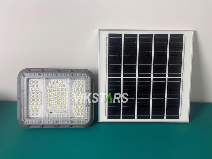 গরম বিক্রয় 100W 200W 300W 400W সোলার ফ্লাড লাইট পিসি লেন্স সহ গ্রামীণ আউটডোর আলো IP65 জলরোধী সোলার গার্ডেন লাইট 3