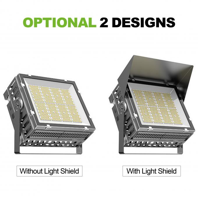 400W 600W 1000W ফ্লাড লাইট জলরোধী 140Lm/W প্রতিফলক LED ক্রীড়া ক্ষেত্রের জন্য প্রজেক্টর ডি লুসেস 1