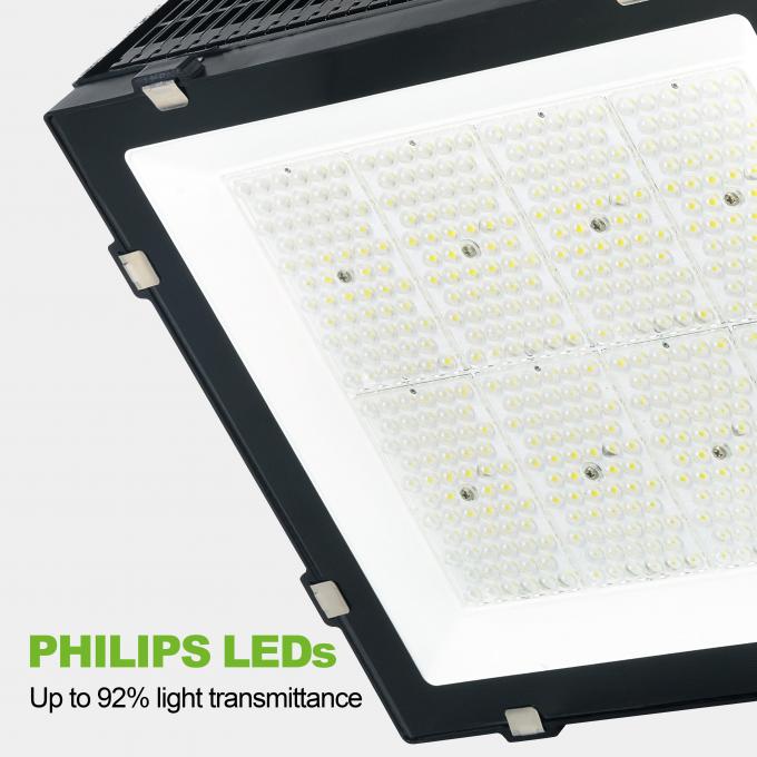 400W 600W 1000W ফ্লাড লাইট জলরোধী 140Lm/W প্রতিফলক LED ক্রীড়া ক্ষেত্রের জন্য প্রজেক্টর ডি লুসেস 2