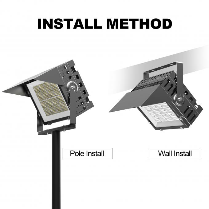 400W 600W 1000W ফ্লাড লাইট জলরোধী 140Lm/W প্রতিফলক LED ক্রীড়া ক্ষেত্রের জন্য প্রজেক্টর ডি লুসেস 5