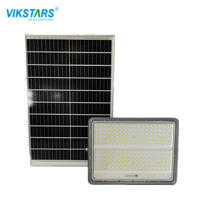 কেনা 7500-8000k সৌর চালিত LED ফ্লাড লাইট পার্কের আলোর জন্য হালকা সেন্সর সহ আউটডোর অনলাইন উত্পাদন