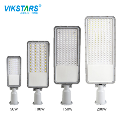 কেনা 90lm 130lm জলরোধী LED স্ট্রিট লাইট গ্রে 5 বছরের ওয়ারেন্টি সহ অনলাইন উত্পাদন