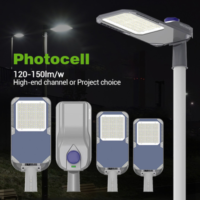 কেনা 220V IP65 LED স্ট্রিট লাইট আউটডোর ওয়াটারপ্রুফ 100-130lm/W অনলাইন উত্পাদন