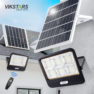 কেনা 100W 200W 300W 600W Solar Flood Lights For Yard Garden With Good Price 2 Years Warranty অনলাইন উত্পাদন