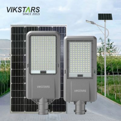 কেনা 200W 300W 400W 500W ক্লাসিক অ্যালুমিনিয়াম সৌর রাস্তার আলো গ্রাম ইয়ার্ড বহিরঙ্গন জন্য অনলাইন উত্পাদন