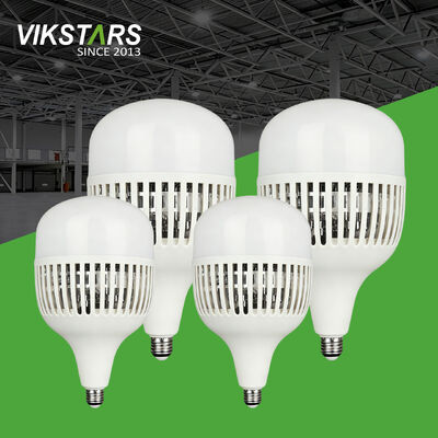 কেনা গরম বিক্রয় 60W 100W অ্যালুমিনিয়াম উচ্চ ক্ষমতা বাল্ব E27 বেস সঙ্গে পার্কিং লট কারখানা জন্য অনলাইন উত্পাদন