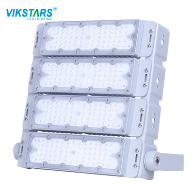 কেনা সেতুর জন্য 50000lm 12kg আউটডোর LED ফ্লাড লাইট 500W সিলভার হাউজিং অনলাইন উত্পাদন