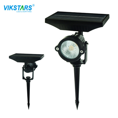 কেনা 5W LED সোলার গার্ডেন স্পটলাইট 150lm/ W 70Ra অনলাইন উত্পাদন