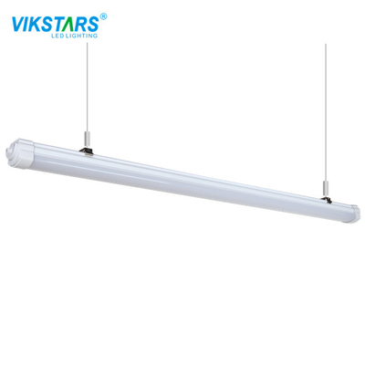 কেনা 1200mm দুল সাসপেন্ডেড LED লিনিয়ার লাইট সিলিং 12PCS ROHS গ্রে হাউজিং অনলাইন উত্পাদন