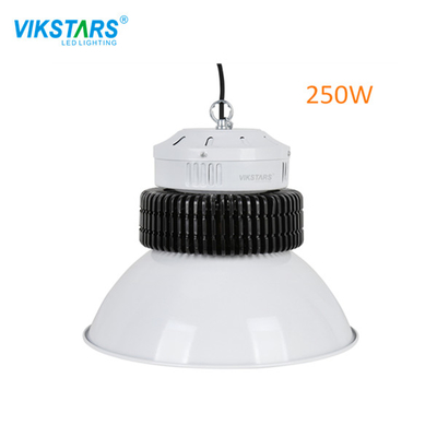 ফ্যাক্টরি লাইটিং 150w Ufo LED হাই বে লাইট সাদা এবং কালো হাউজিং কালার
