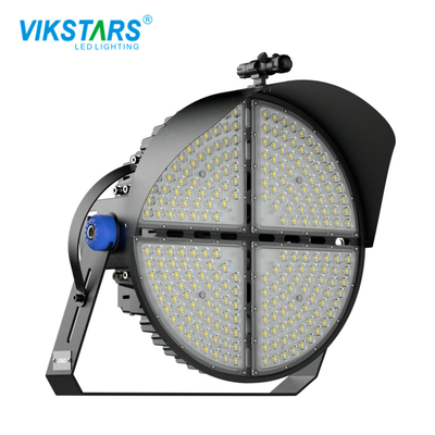 IP65 ওয়াটারপ্রুফ অ্যালুমিনিয়াম হাউজিং সহ 1200w রাউন্ড LED লাইভ স্টেডিয়াম ফ্লাড লাইট