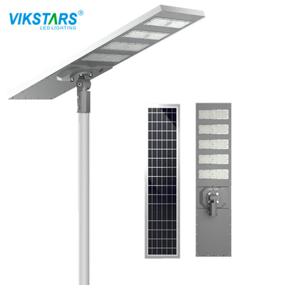 হাইওয়ে IP65 সোলার স্ট্রিট লাইট 200w 300w গ্রে হাউজিং পিসি লেন্স