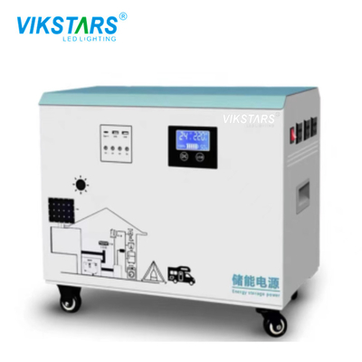 আউটডোর ক্যাম্পিং সিস্টেমের জন্য 3000w সোলার পোর্টেবল পাওয়ার স্টেশন কার এসি চার্জ