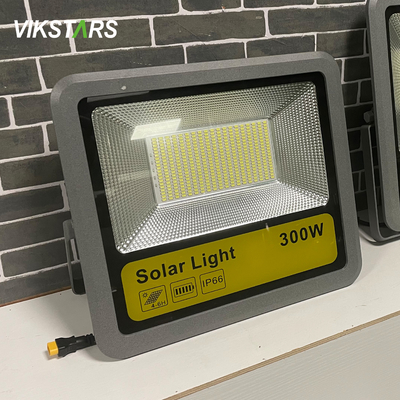 পাইকারি মূল্য 200W 300W LED সৌর বন্যা হালকা সঙ্গে ডাই-কাস্টিং অ্যালুমিনিয়াম জন্য বাগান পার্কিং লট বহিরঙ্গন LED বন্যা ল্যাম্প
