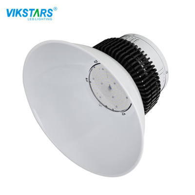 AC265V ইন্ডাস্ট্রিয়াল হাই বে LED লাইট 100w 250w অ্যালুমিনিয়াম রিফ্লেক্টর ফিন