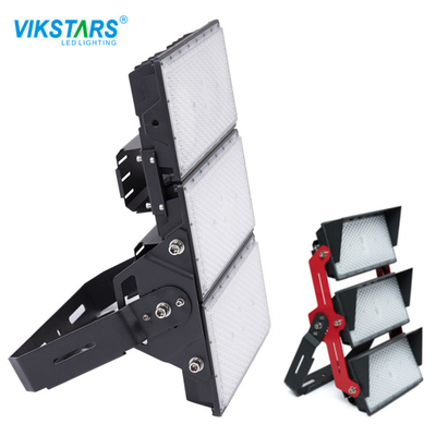 1600w LED মডিউল ফ্লাড লাইট 240v বিকল্পের জন্য ব্রিম সহ বিমানবন্দর স্কোয়ারের জন্য