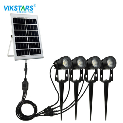 ল্যান্ডস্কেপ পাথওয়ের জন্য ODM 6V/ 1.5W আউটডোর সোলার চালিত লন লাইট 6500K RGB