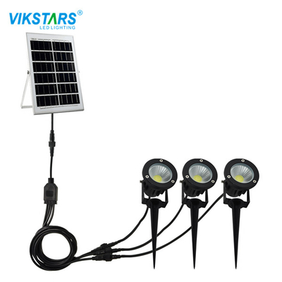 ল্যান্সস্কেপ 650lm সৌর চালিত গার্ডেন লাইট RGB 6000k 4000k