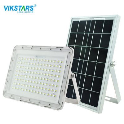 বাগান ভবনের দেয়ালের জন্য রিমোট কন্ট্রোল 200w সোলার ফ্লাড লাইট 6V প্যানেল