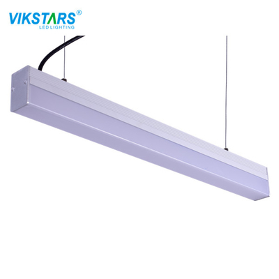 1.2m ক্লাসরুম সিলিং সাসপেন্ডেড LED লিনিয়ার লাইট SMD2835 AC 85V 36W